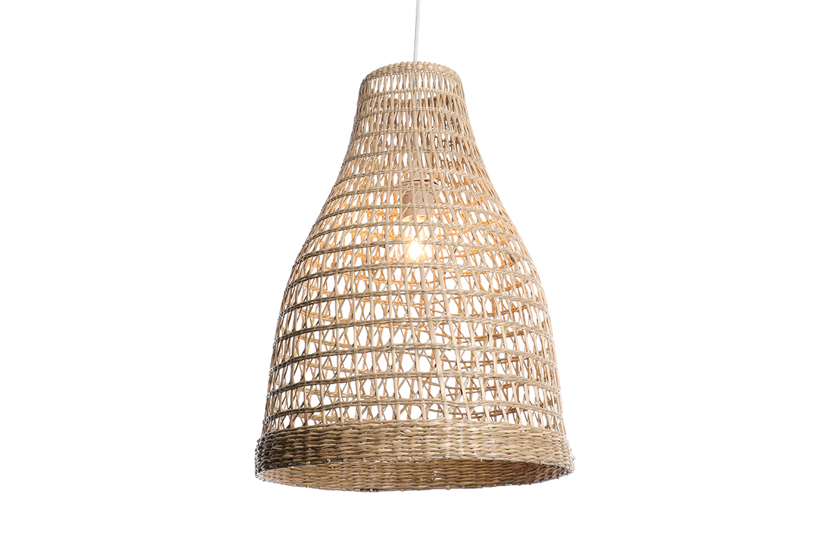 Lampadario in rattan PAMPA