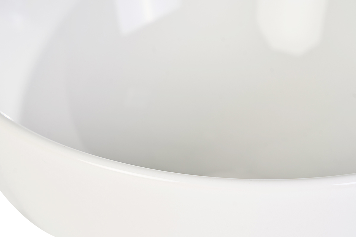 Lavabo ovale in ceramica bianca L60.5 cm GALEA