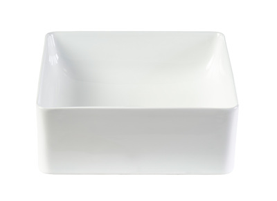 Lavabo quadrato in ceramica bianca L30,5 cm CLEMI