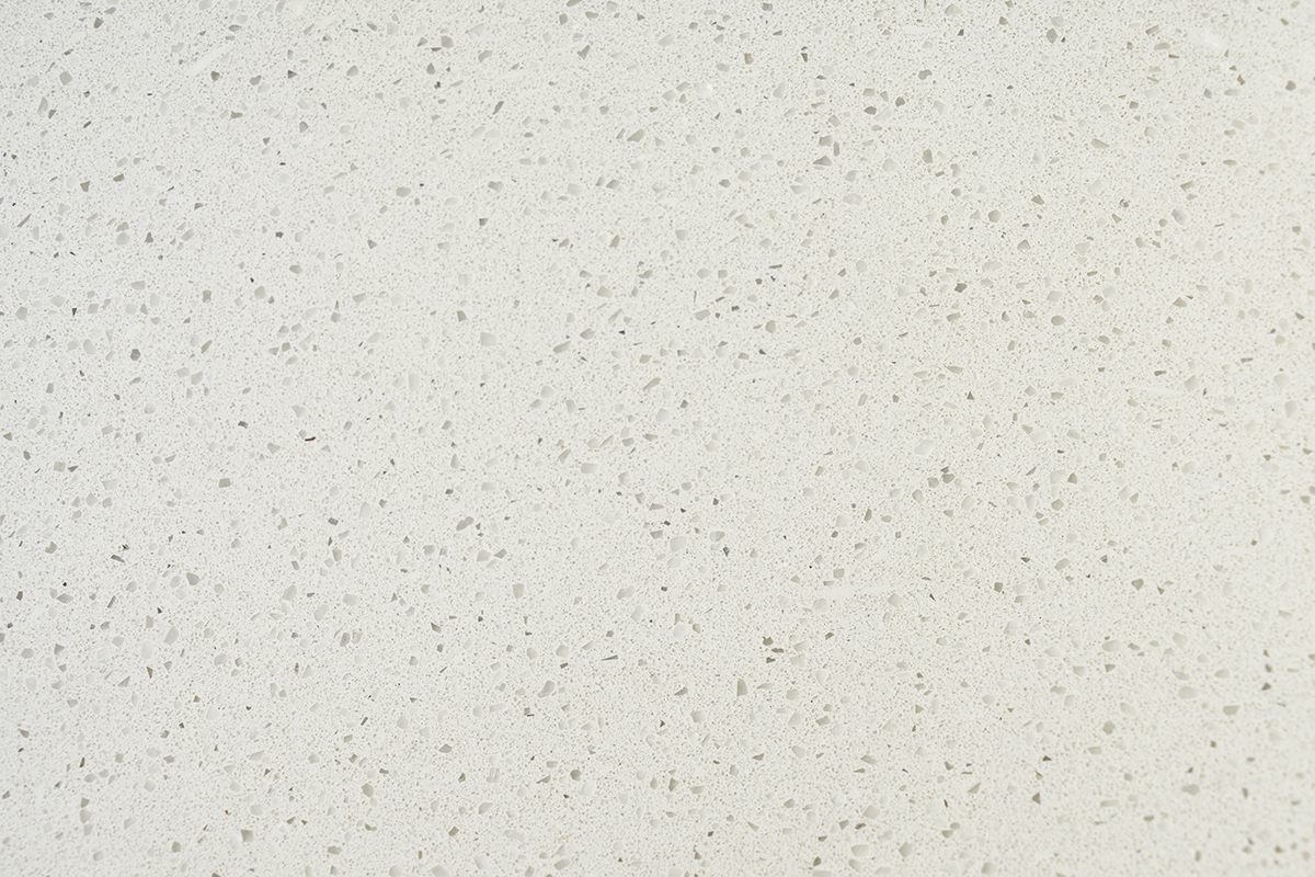 Lavabo rotondo in terrazzo grigio D40 cm, vista dall'alto che mostra la sua texture e i suoi motivi naturali.