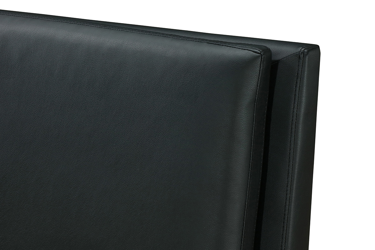 Letto 2 posti 160*200 nero JOAO