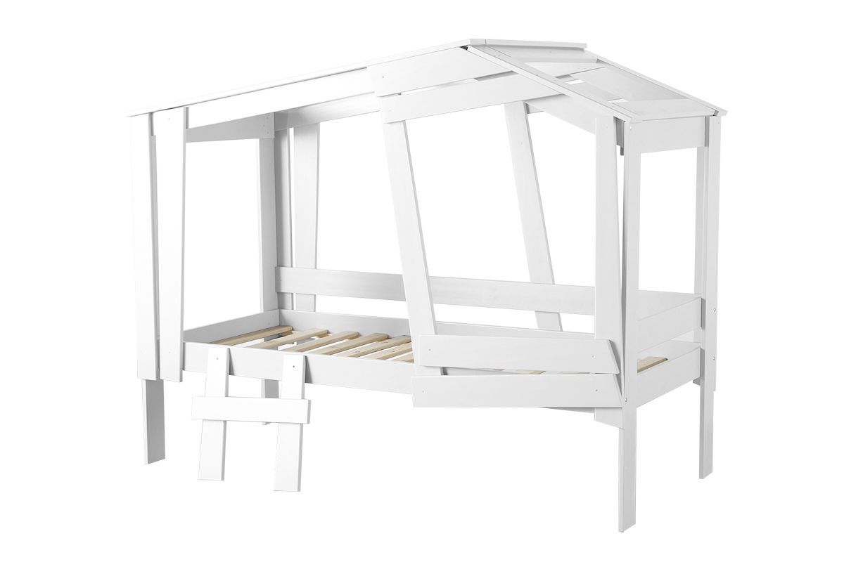 Letto a capanna bianco alla ROBINSON