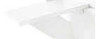 Letto con cassetto e comodini bianco 160 x 200 cm LORIS