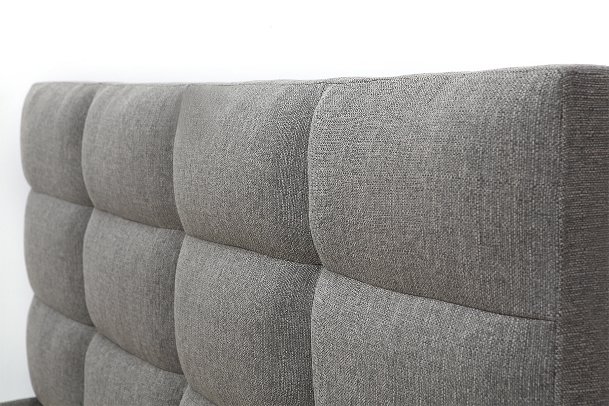 Letto da adulto 160x200 cm Grigio chiaro EMERY
