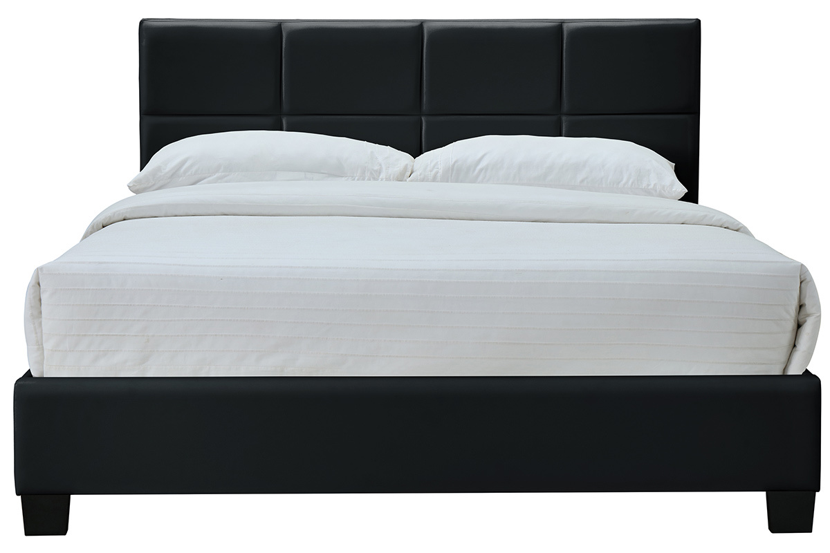 Letto da adulto 160x200 cm Nero SOLAL