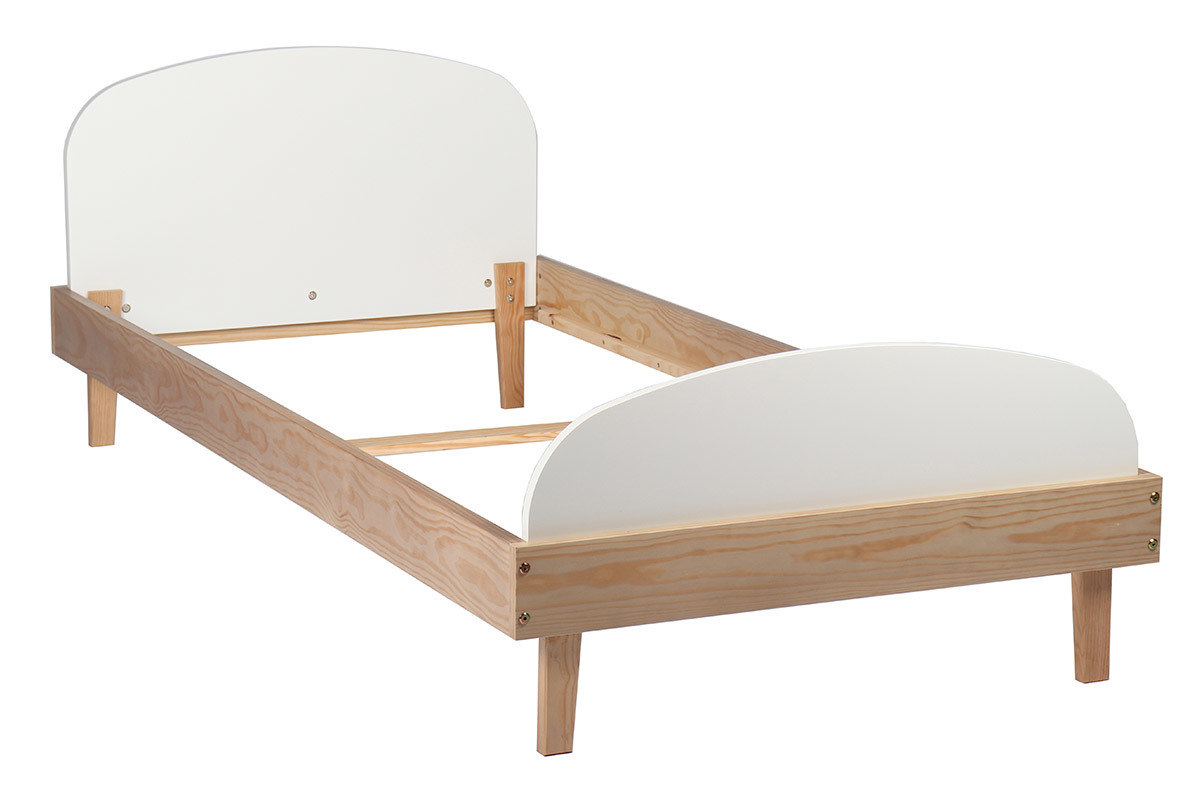 Letto da bambino Legno e Bianco KUNG