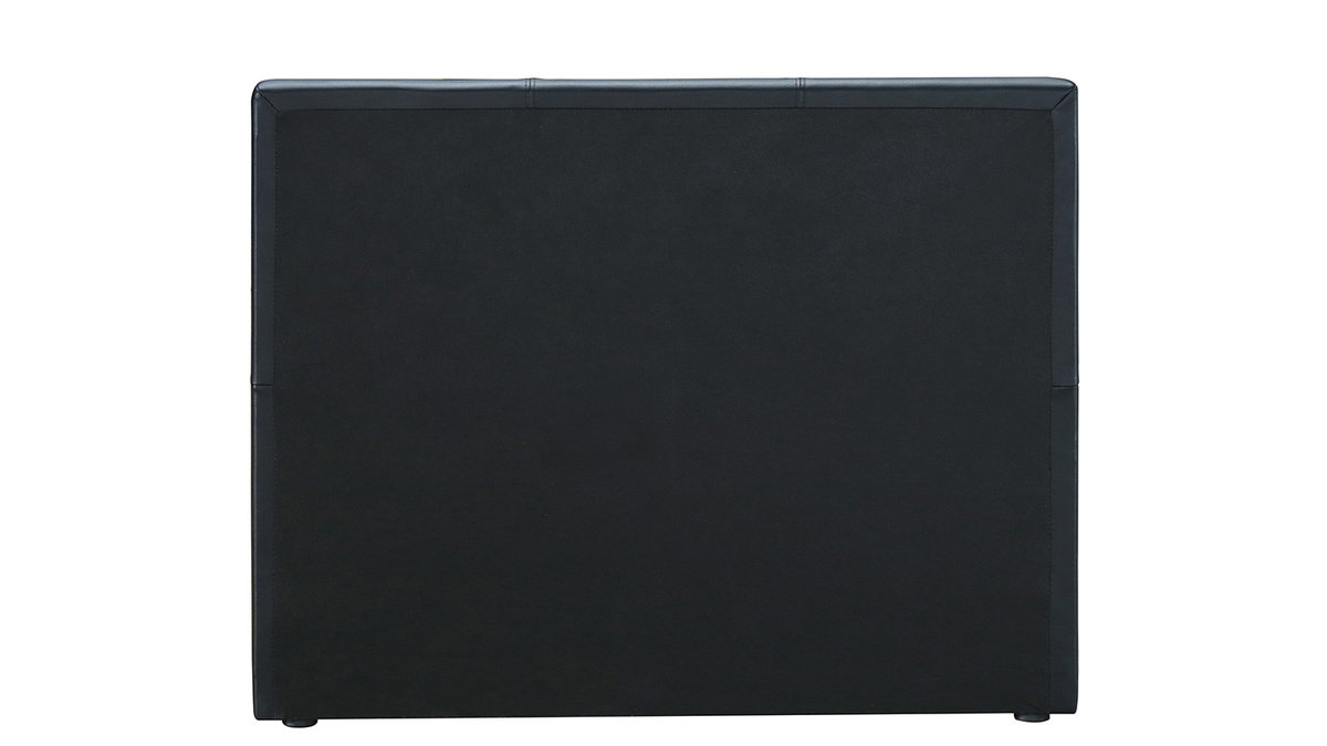 Letto estraibile 90 x 195 PU nero opaco MACCO