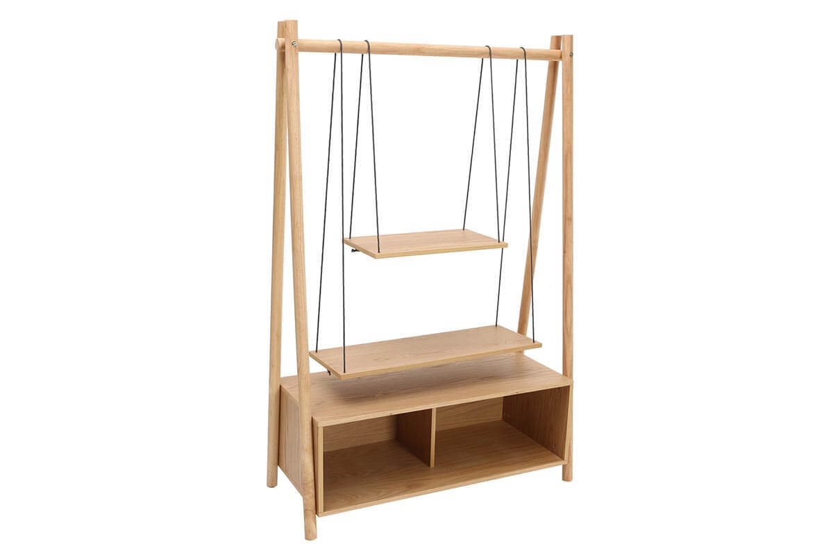 Libereria scandinava quercia chiaro JAPANSK