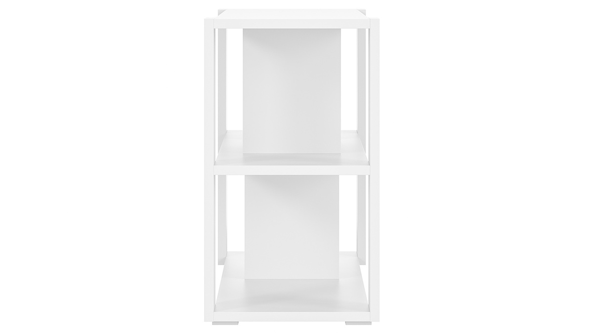 Libreria bassa design bianca L168 cm MUSSO