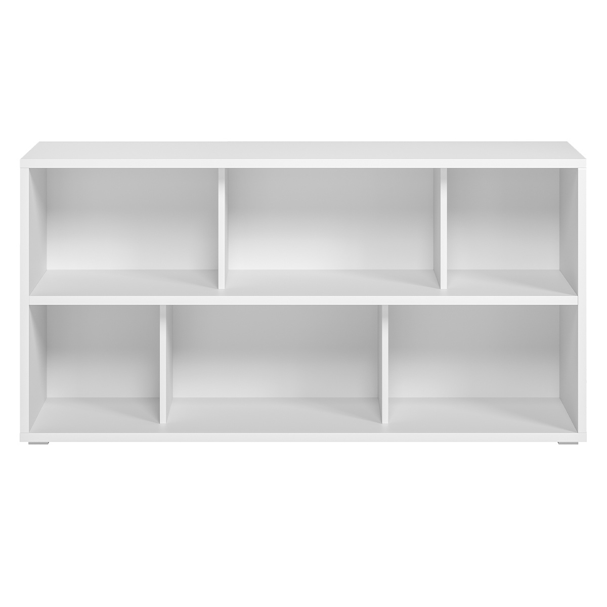 Libreria bassa legno bianco L140 cm EPURE