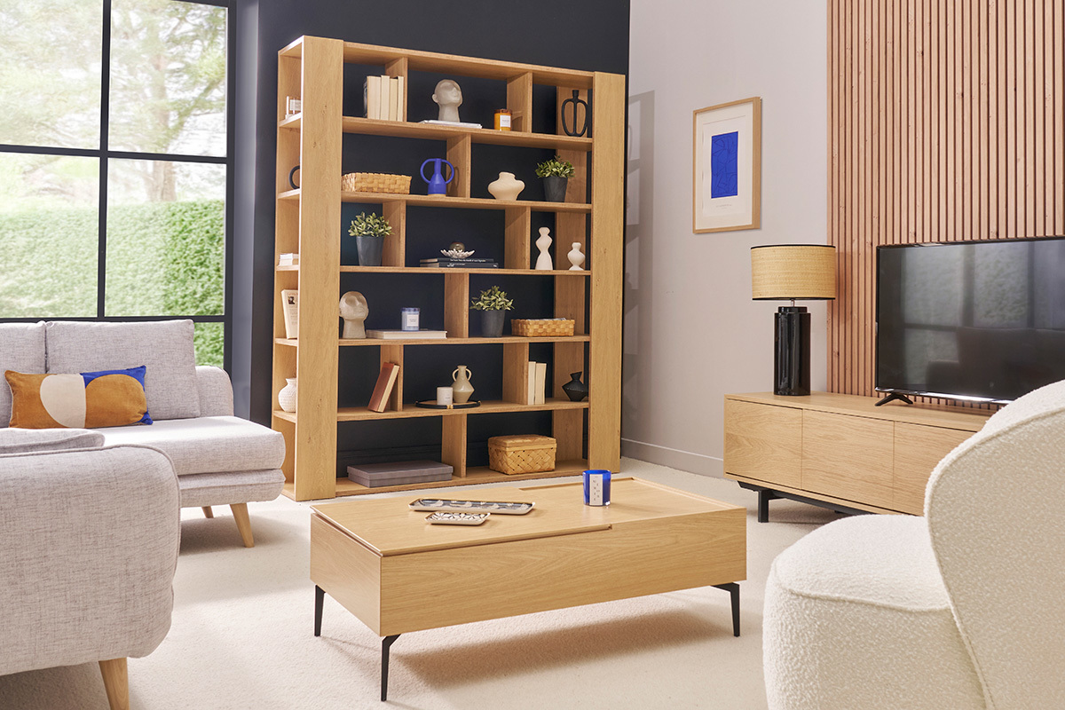 Libreria design bianco MUSSO