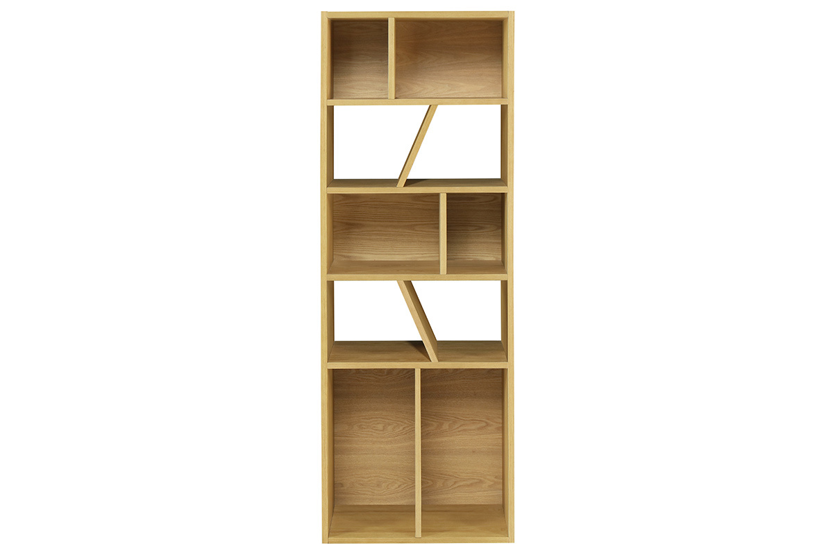 Libreria design frassino 60 cm AZTEQUE