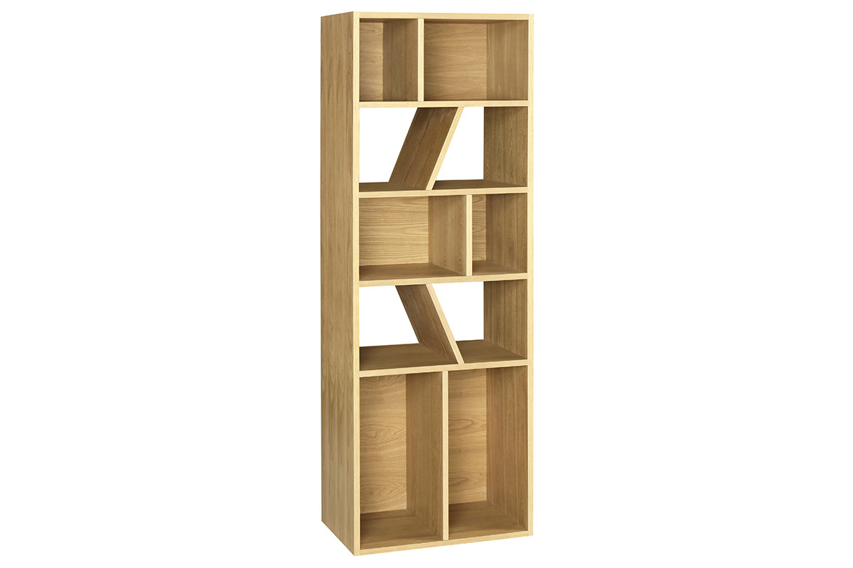 Libreria design frassino 60 cm AZTEQUE