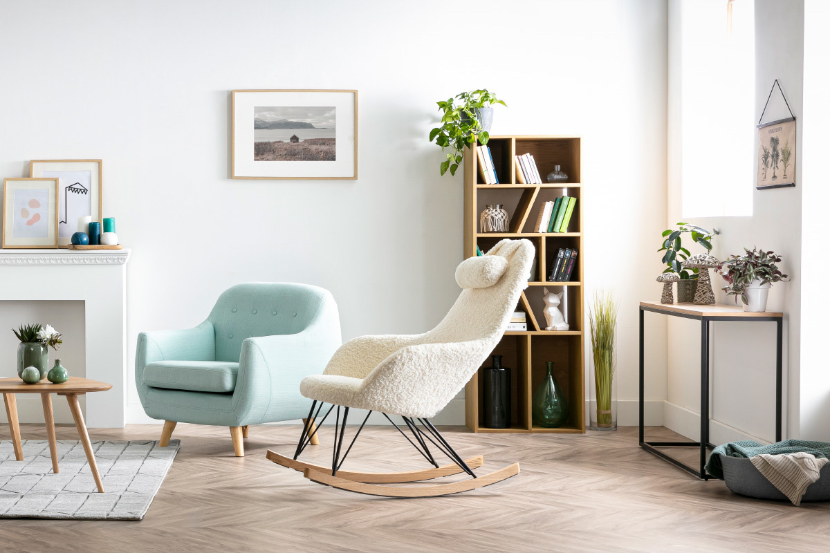 Libreria design frassino 60 cm AZTEQUE