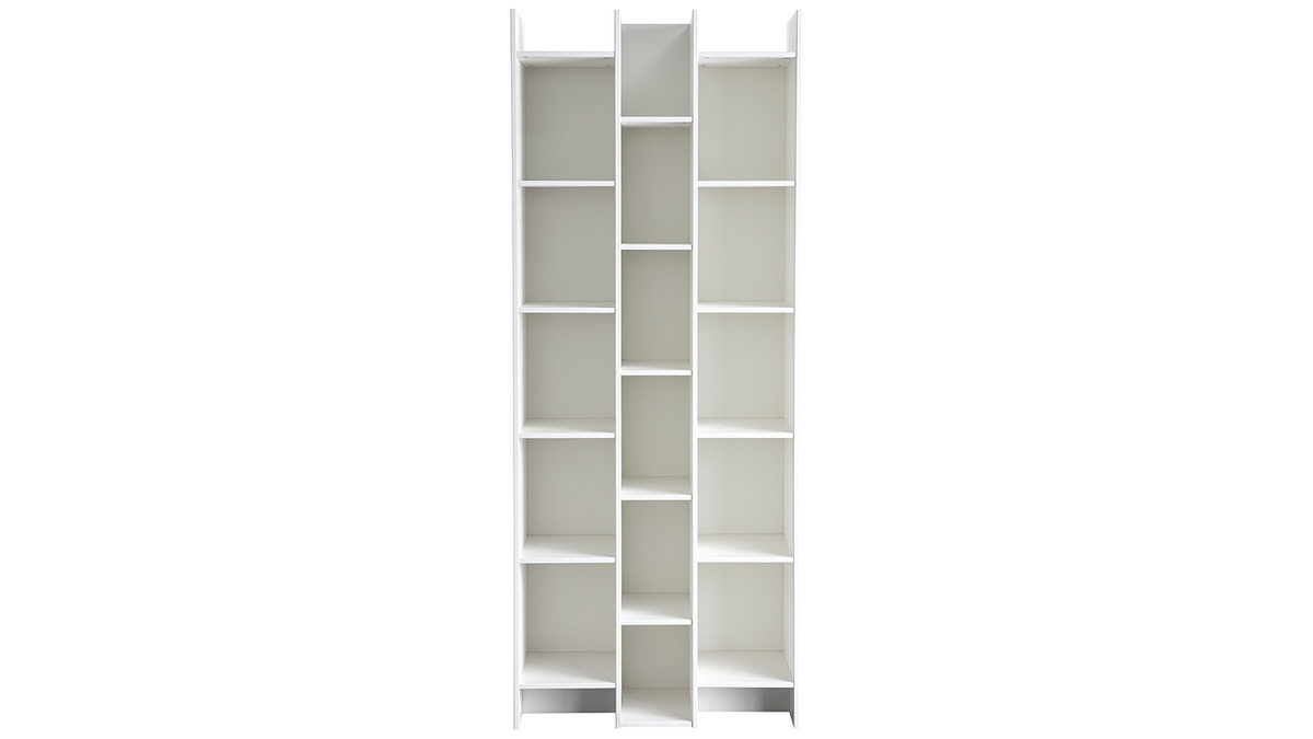 Libreria design in abete bianco CLIMB