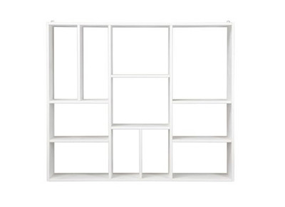 Libreria design in legno bianco CASYM