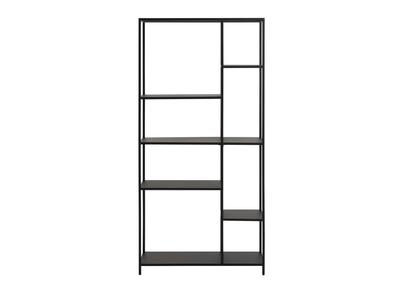 Libreria design in metallo nero H165 cm PODIUM