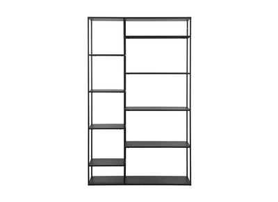 libreria design in metallo Nero ZEPPELIN