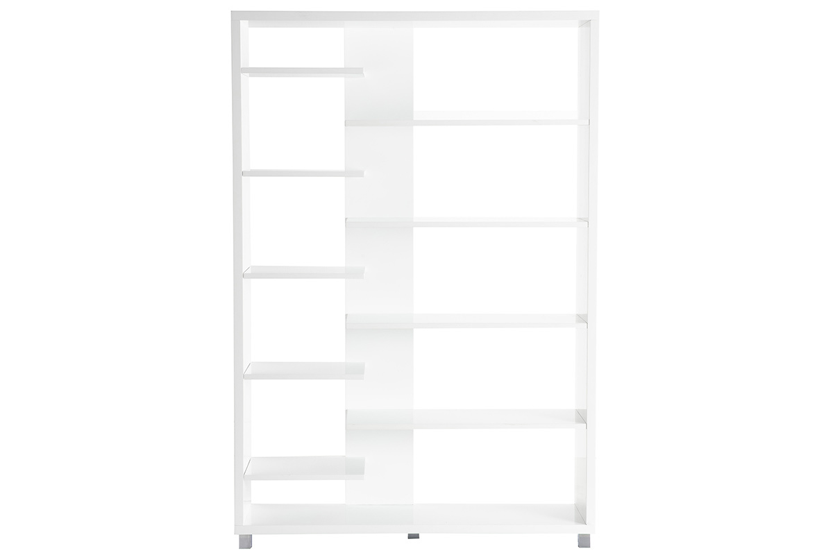 Libreria design laccata in bianco VIXY
