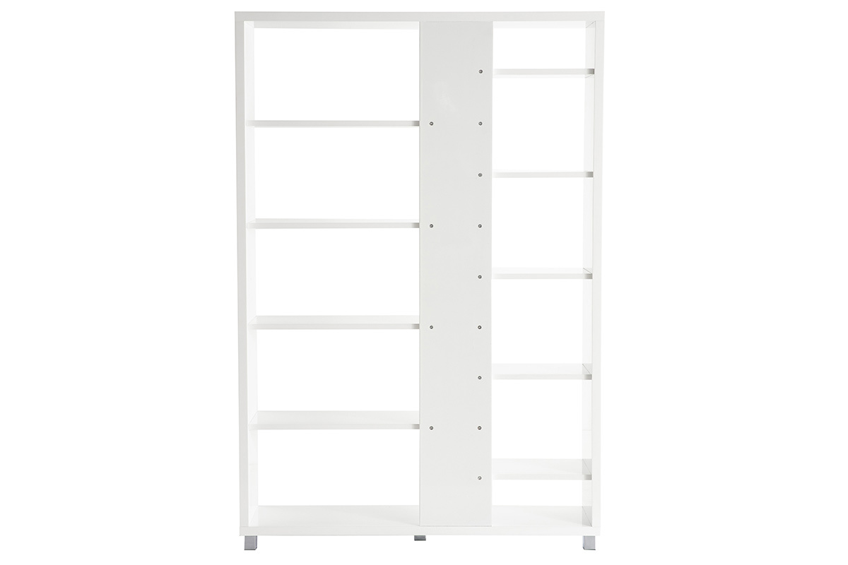 Libreria design laccata in bianco VIXY