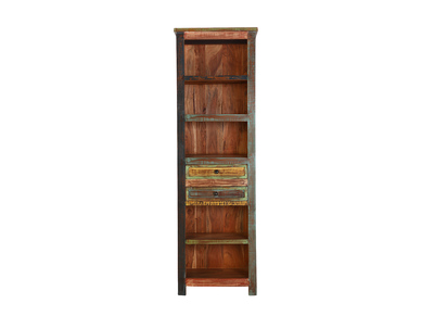 Libreria design legno riciclato MAYOTTE