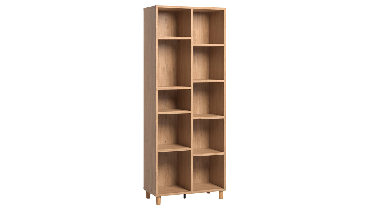 Libreria design rovere JIM