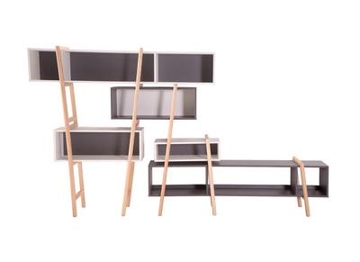 Libreria design WOOD TANG  COMPO 7