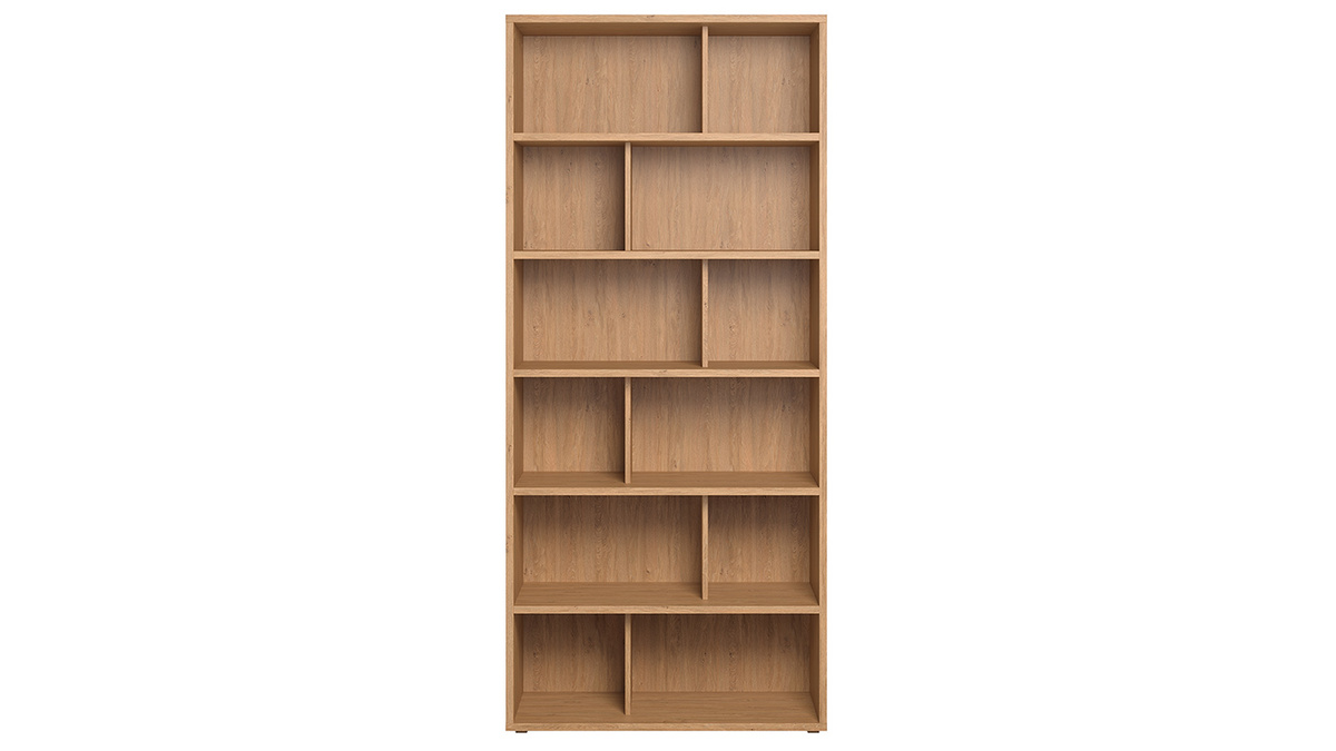 Libreria di design legno chiaro EPURE