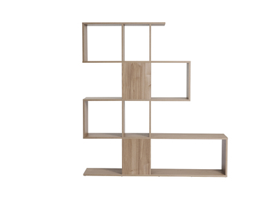 Libreria divisoria di design effetto rovere H147 cm COMO