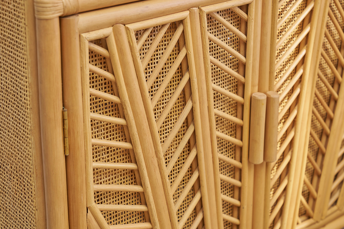 Libreria in rattan H180 cm GALON