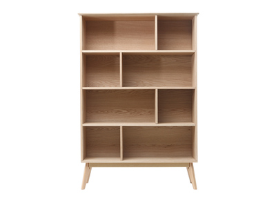 Libreria scandinava quercia 165cm INGRID