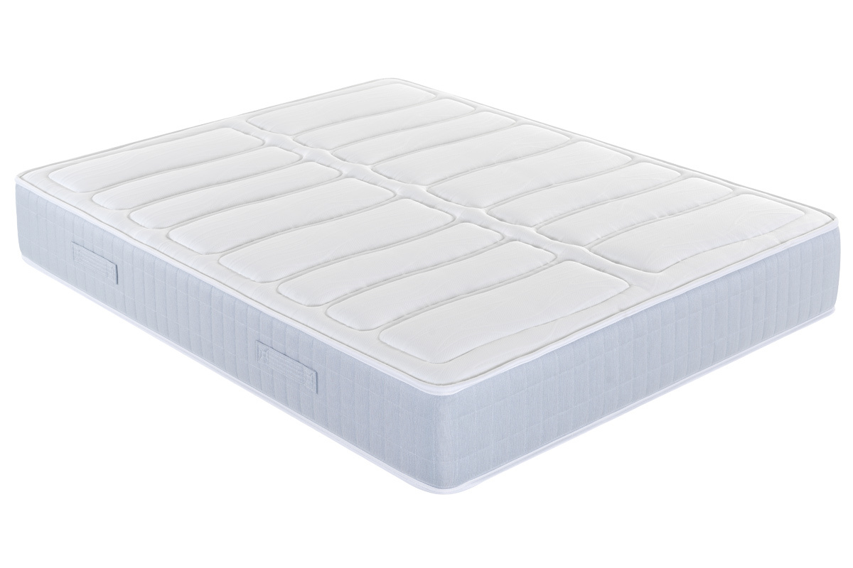 Materasso 180 x 200 cm a molle insacchettate con memory foam 25 cm BEN