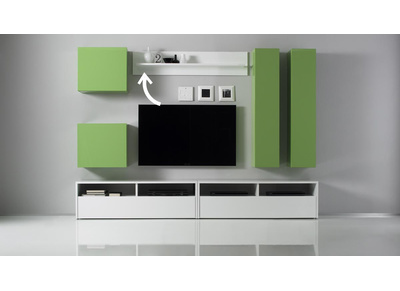 Mensola COLORED Bianco