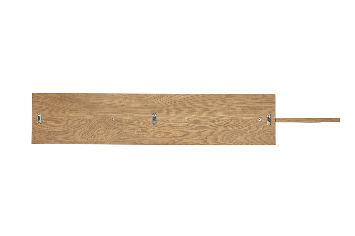 Mensola da muro finitura legno chiaro quercia L120 cm CIME