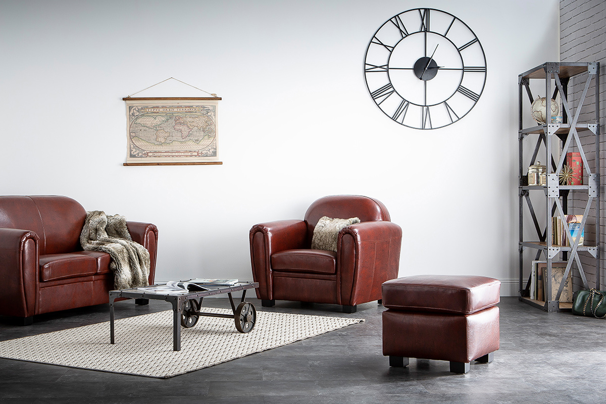 Mensola - libreria stile industriale in metallo e legno ATELIER
