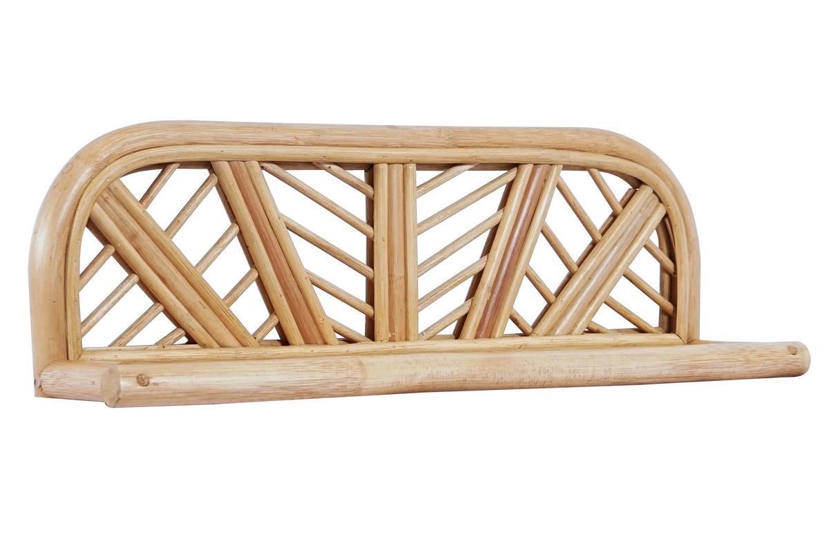 Mensola murale in rattan L60 cm GALON