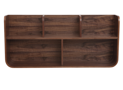 Mensola murale legno noce HALLEN