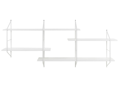 Mensola murale XL legno bianco BRIDGE - Mensola murale XL legno bianco BRIDGE