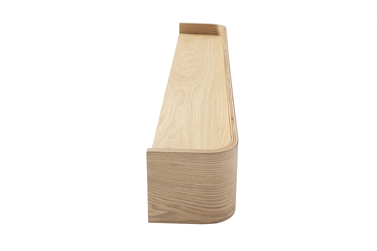 Mensole in legno di frassino finitura L90 cm HOPE