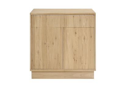 Mobile bagno in legno massello di rovere L80 cm ALISTAIR
