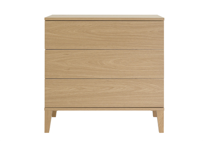 Mobile da bagno finitura legno rovere L80 cm FREDDY