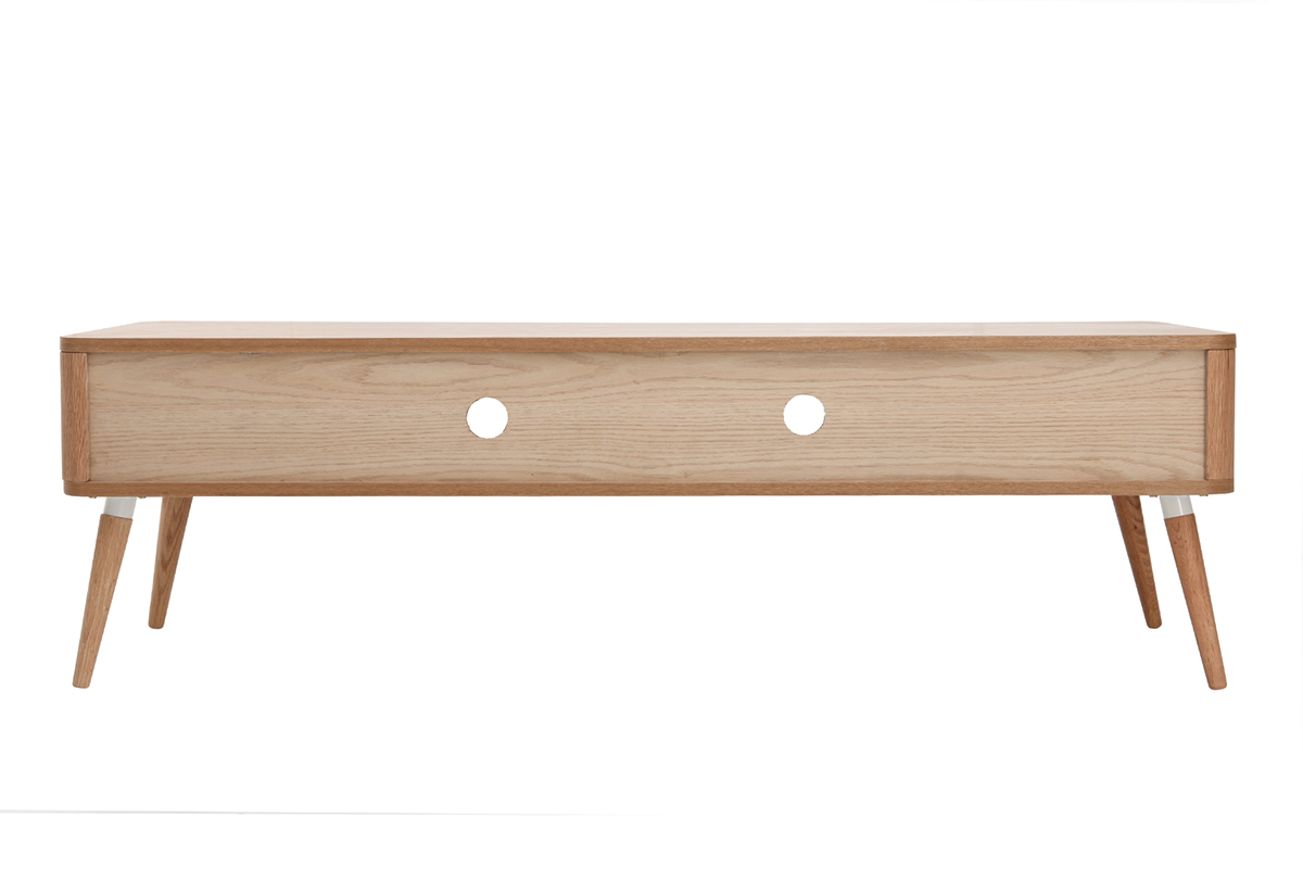 Mobile da TV design in quercia chiara TOTEM