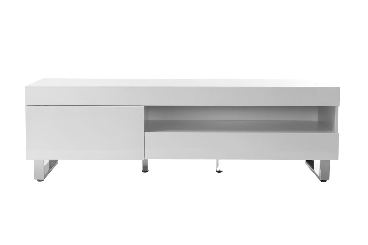 Mobile porta TV design laccato bianco MELHA
