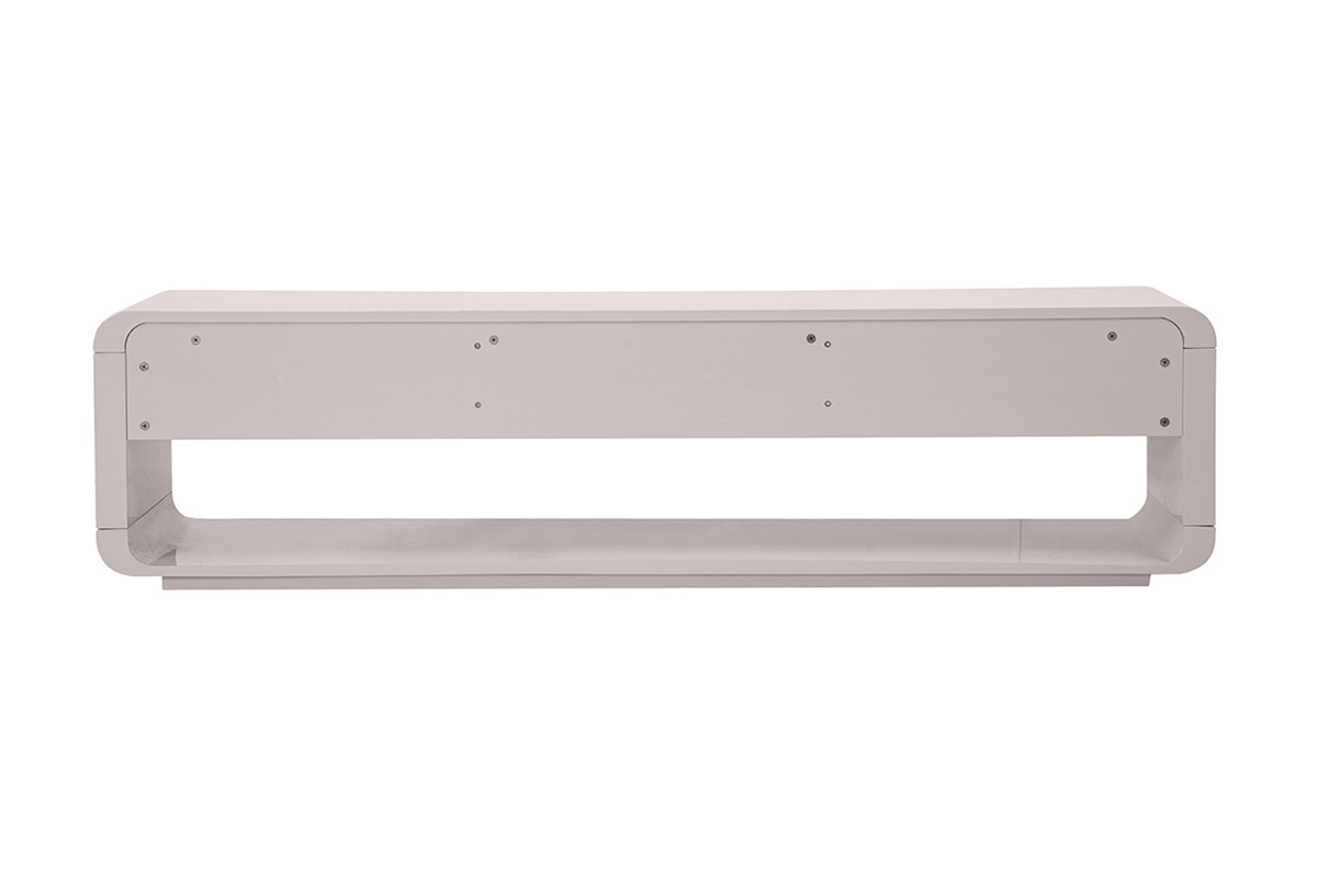 Mobile TV design beige lucido con 3 cassetti L179.5 cm SAILOR