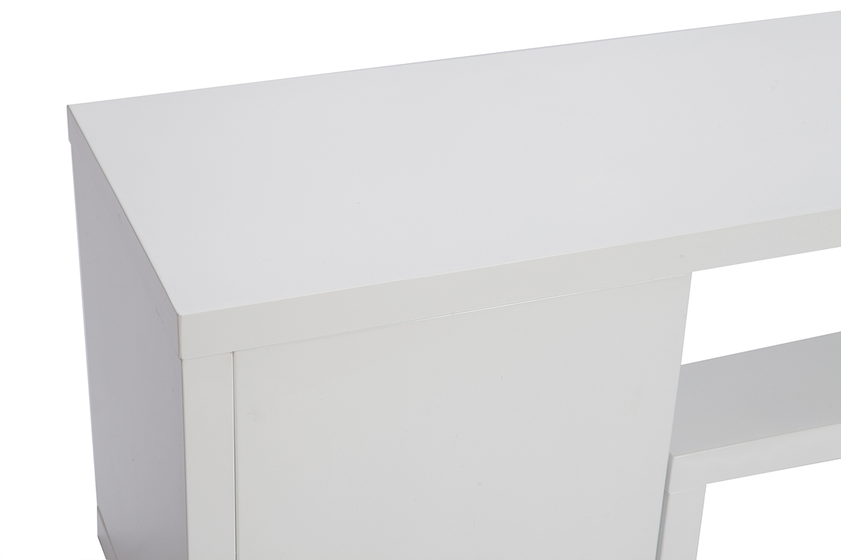 Mobile TV design laccato bianco lucido L 150 cm HALTON