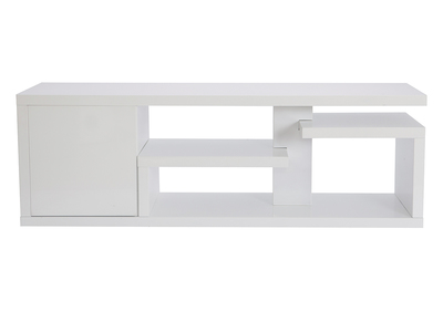 Mobile TV design laccato bianco lucido L 150 cm HALTON