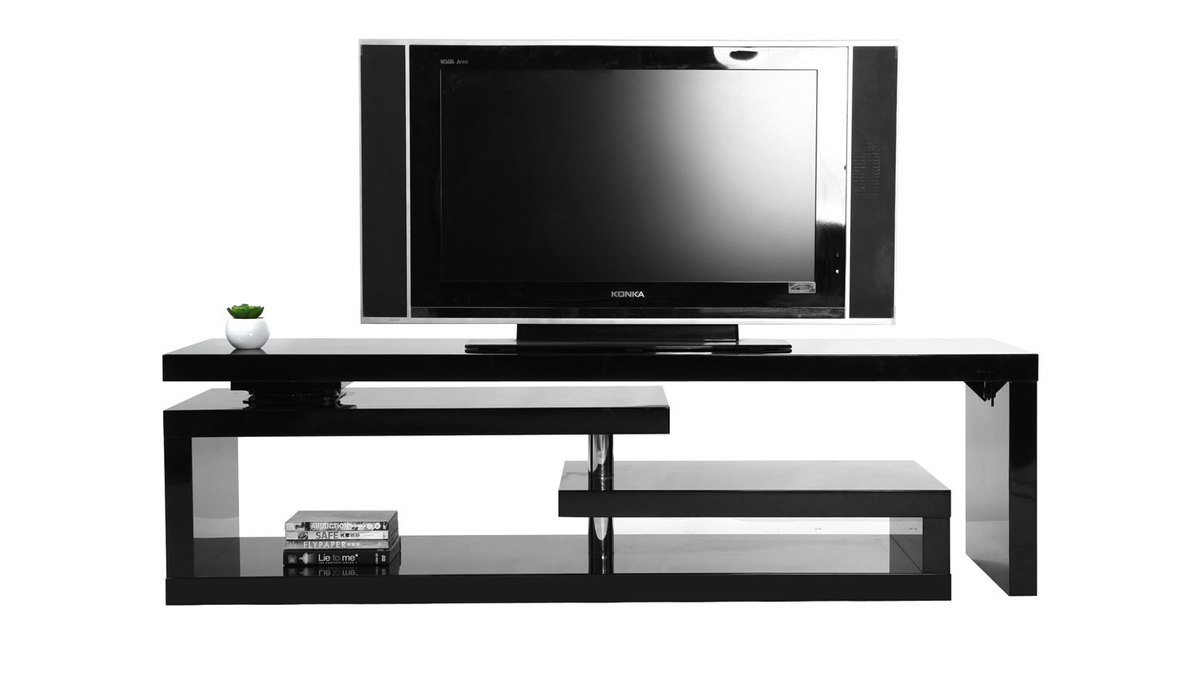 Mobile TV design laccato nero girevole MAX V2