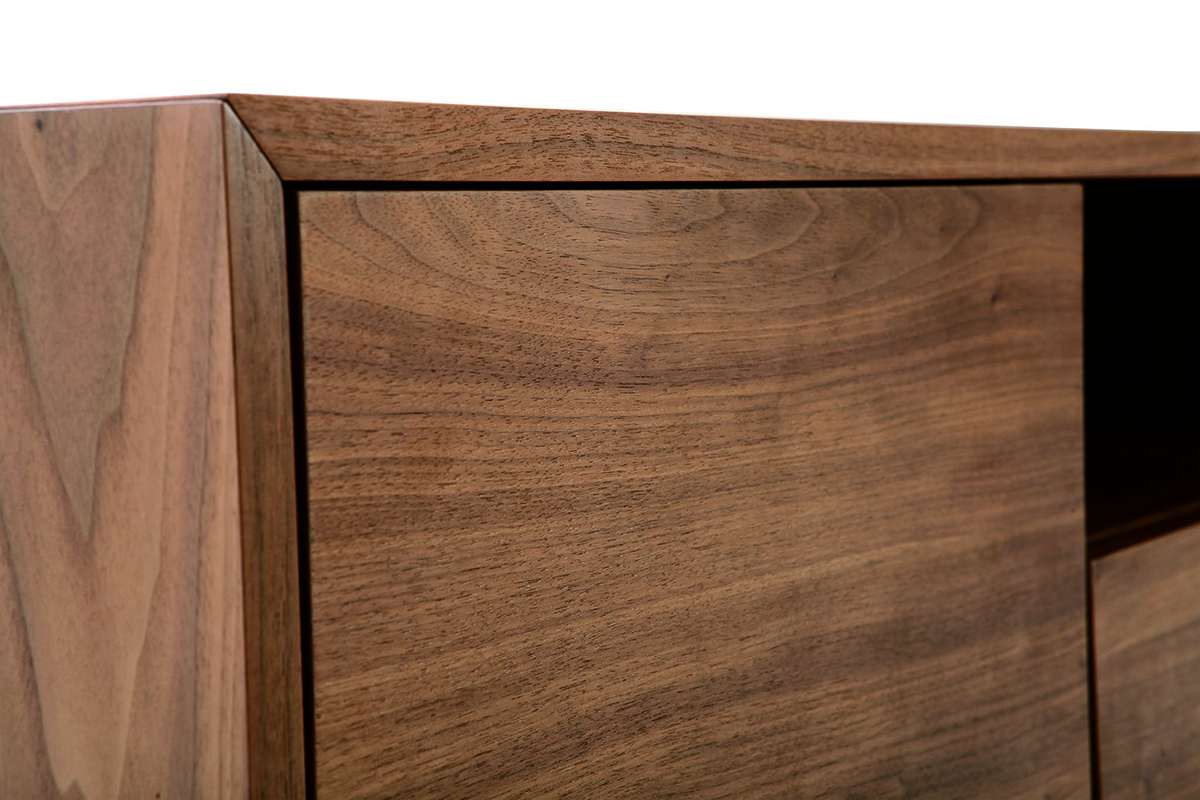 Mobile TV design vintage 160cm noce MANNY