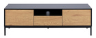 Mobile TV industriale legno e metallo L140 cm TRESCA