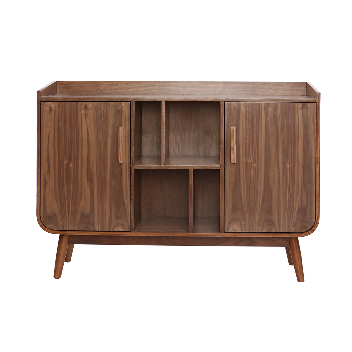 Mobiletto buffet vintage in legno noce HALLEN